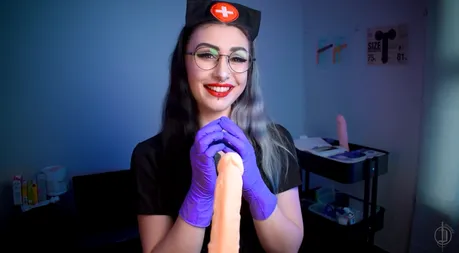 Aestra Azure Nurse Handjob With Massive Cumshot