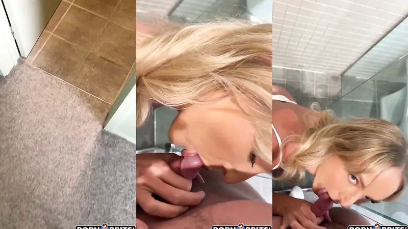Annie Kate Bathroom Blowjob Quickie